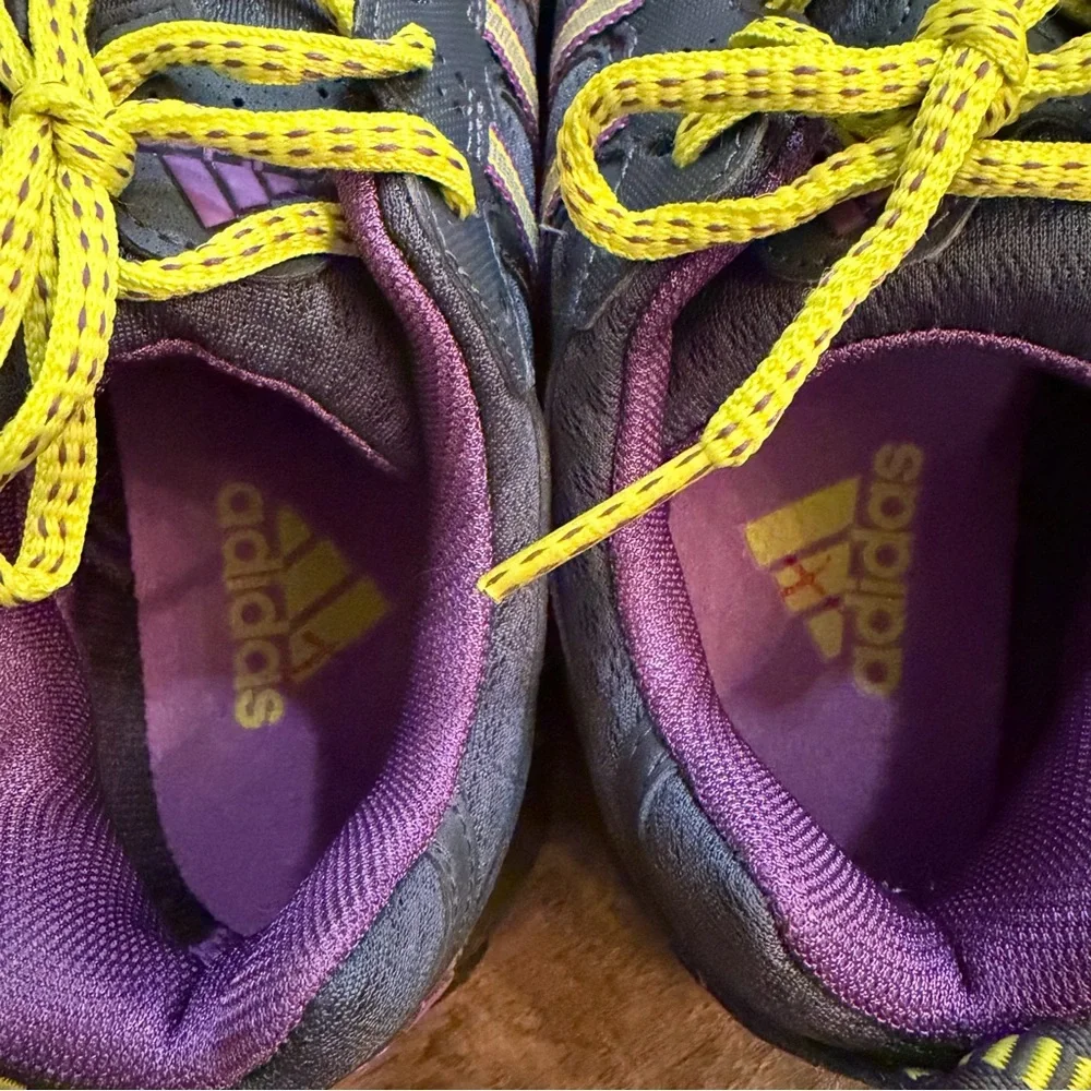 adidas Women’s 8 Kanadia TR Gray Purple‎ Athletic Shoes Running Hiking Outdoor